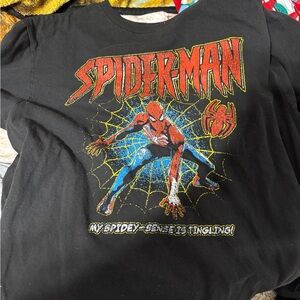Size Large Mens Spiderman T-Shirt